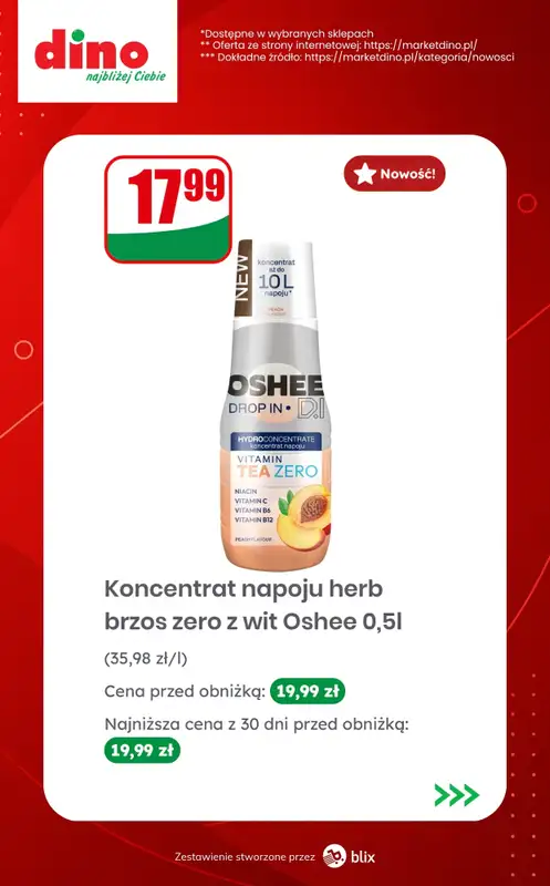 Dino - gazetka promocyjna Nowości w Dino! od środy 19.08  - strona 9