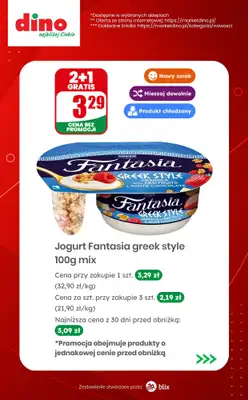 Dino - gazetka promocyjna Nowości w Dino! od środy 19.08  - strona 3
