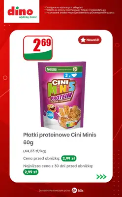 Dino - gazetka promocyjna Nowości w Dino! od środy 19.08 