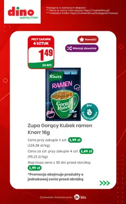 Dino - gazetka promocyjna Nowości w Dino! od środy 19.08  - strona 6