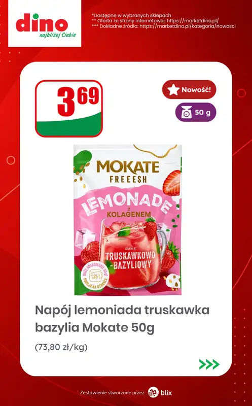 Dino - gazetka promocyjna Nowości w Dino! od środy 19.08  - strona 7