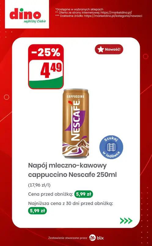 Dino - gazetka promocyjna Nowości w Dino! od środy 19.08  - strona 5