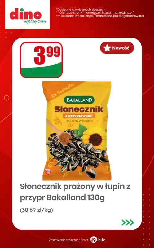 Dino - gazetka promocyjna Nowości w Dino! od środy 19.08  - strona 12