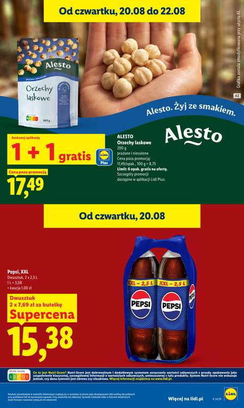 Lidl - gazetka promocyjna Oferta od czwartku od czwartku 20.08 do soboty 22.08 - strona 25