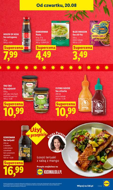 Lidl - gazetka promocyjna Oferta od czwartku od czwartku 20.08 do soboty 22.08 - strona 55