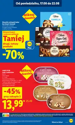 Lidl - gazetka promocyjna Oferta od czwartku od czwartku 20.08 do soboty 22.08 - strona 21