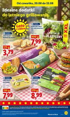Lidl - gazetka promocyjna Oferta od czwartku od czwartku 20.08 do soboty 22.08 - strona 63