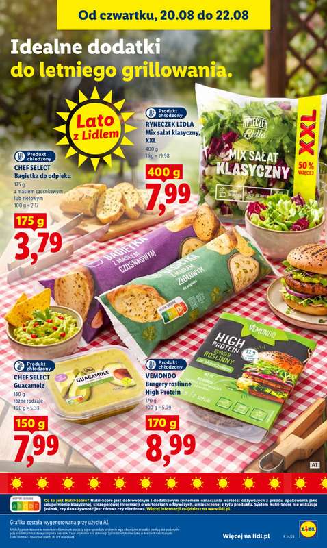 Lidl - gazetka promocyjna Oferta od czwartku od czwartku 20.08 do soboty 22.08 - strona 63