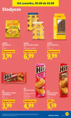 Lidl - gazetka promocyjna Oferta od czwartku od czwartku 20.08 do soboty 22.08 - strona 85