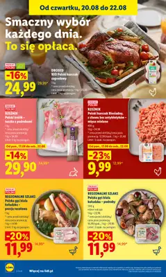 Lidl - gazetka promocyjna Oferta od czwartku od czwartku 20.08 do soboty 22.08 - strona 68