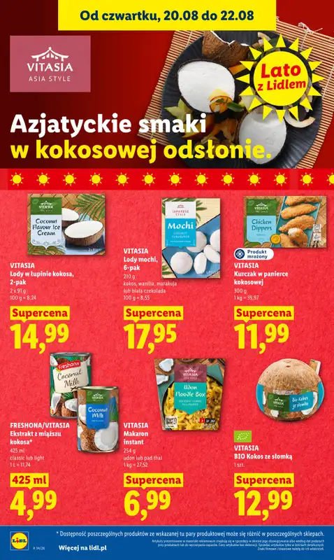 Lidl - gazetka promocyjna Oferta od czwartku od czwartku 20.08 do soboty 22.08 - strona 50