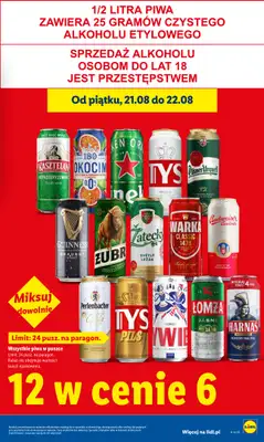 Lidl - gazetka promocyjna Oferta od czwartku od czwartku 20.08 do soboty 22.08 - strona 11
