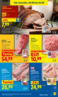Lidl - gazetka promocyjna Oferta od czwartku od czwartku 20.08 do soboty 22.08 - strona 67