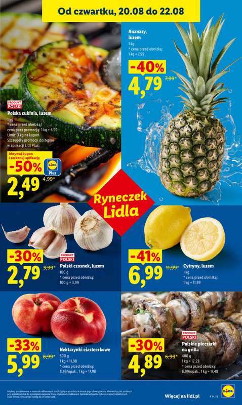 Lidl - gazetka promocyjna Oferta od czwartku od czwartku 20.08 do soboty 22.08 - strona 45