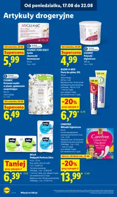 Lidl - gazetka promocyjna Oferta od czwartku od czwartku 20.08 do soboty 22.08 - strona 92