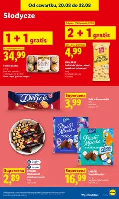 Lidl - gazetka promocyjna Oferta od czwartku od czwartku 20.08 do soboty 22.08 - strona 83