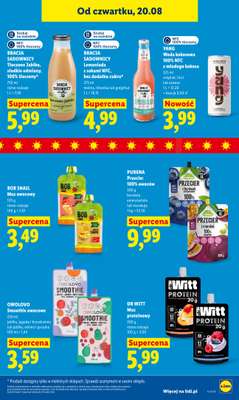 Lidl - gazetka promocyjna Oferta od czwartku od czwartku 20.08 do soboty 22.08 - strona 77