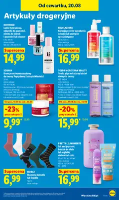 Lidl - gazetka promocyjna Oferta od czwartku od czwartku 20.08 do soboty 22.08 - strona 91
