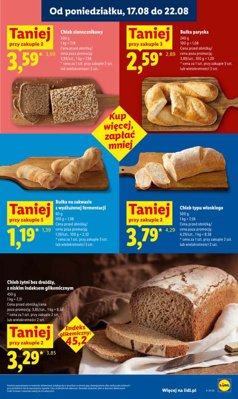 Lidl - gazetka promocyjna Oferta od czwartku od czwartku 20.08 do soboty 22.08 - strona 61