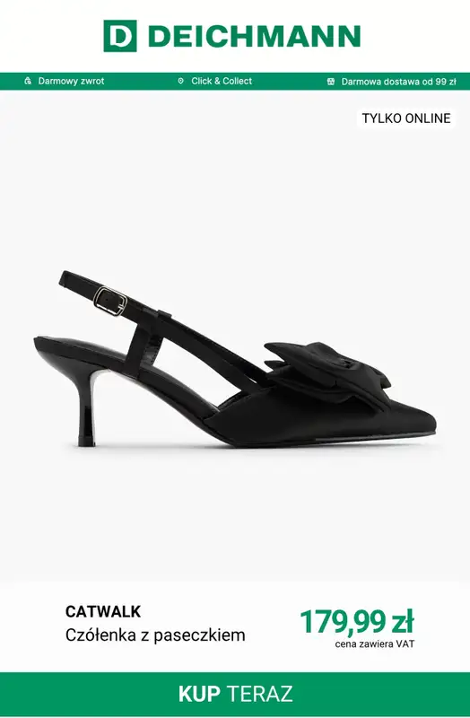 Deichmann - gazetka promocyjna Buty damskie tylko online od środy 19.08  - strona 4