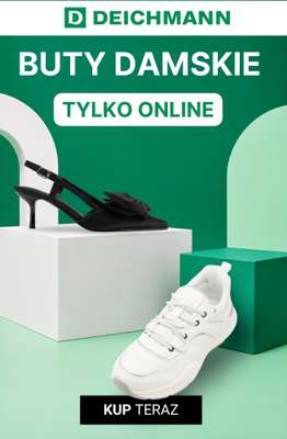 Deichmann - gazetka promocyjna Buty damskie tylko online od środy 19.08 