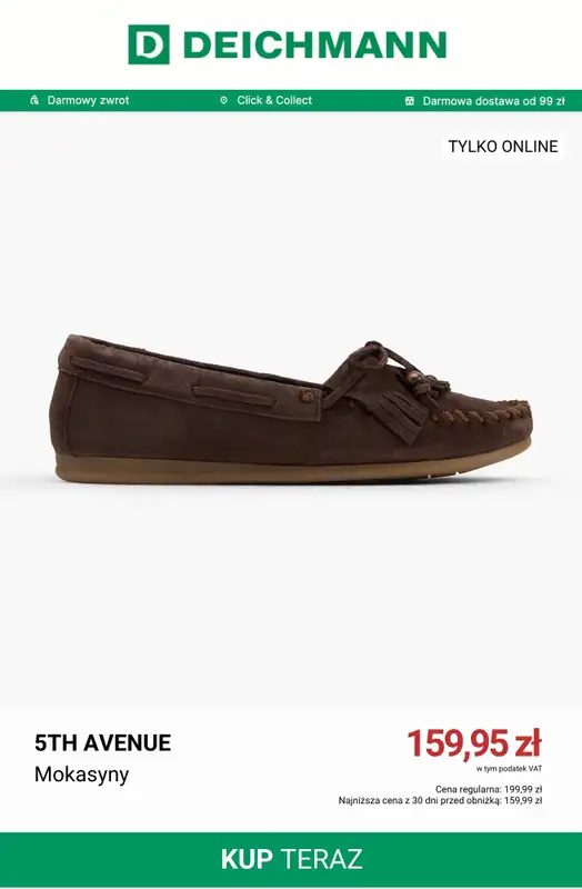 Deichmann - gazetka promocyjna Buty damskie tylko online od środy 19.08  - strona 6
