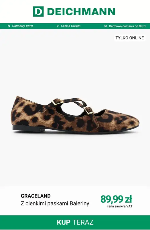 Deichmann - gazetka promocyjna Buty damskie tylko online od środy 19.08  - strona 2