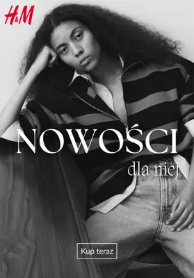 H&M - gazetka promocyjna Nowości dla niej od środy 19.08 