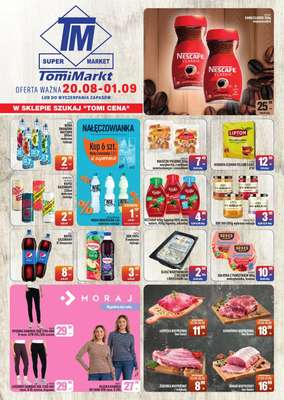Tomi Markt - gazetka promocyjna Gazetka od czwartku 20.08 do wtorku 01.09