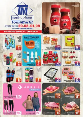 Tomi Markt - gazetka promocyjna Gazetka od czwartku 20.08 do wtorku 01.09