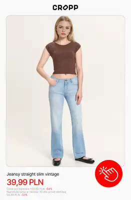 Cropp - gazetka promocyjna SALE do 50 zł od środy 19.08  - strona 3