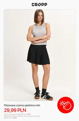 Cropp - gazetka promocyjna SALE do 50 zł od środy 19.08  - strona 10
