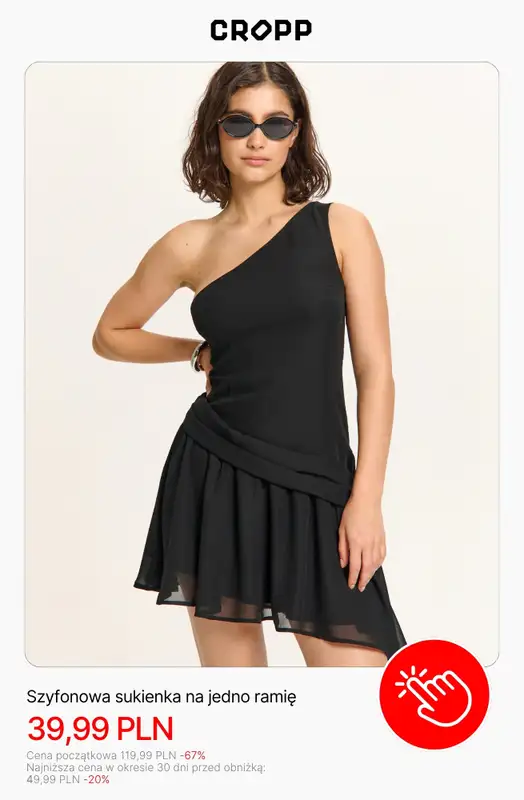 Cropp - gazetka promocyjna SALE do 50 zł od środy 19.08  - strona 7