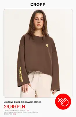 Cropp - gazetka promocyjna SALE do 50 zł od środy 19.08  - strona 9
