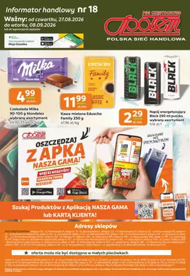 Społem Częstochowa - gazetka promocyjna Gazetka od czwartku 27.08 do wtorku 08.09 - strona 12