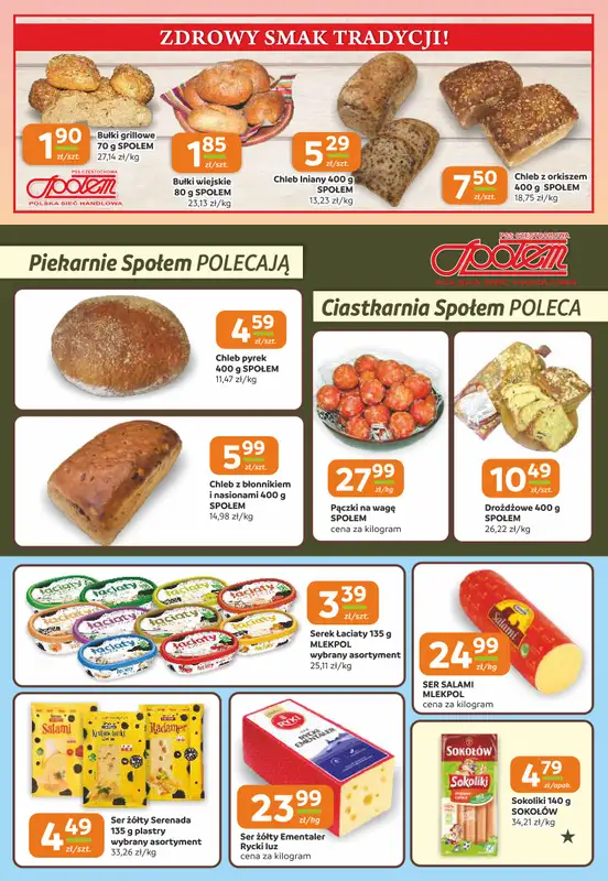 Społem Częstochowa - gazetka promocyjna Gazetka od czwartku 27.08 do wtorku 08.09 - strona 2