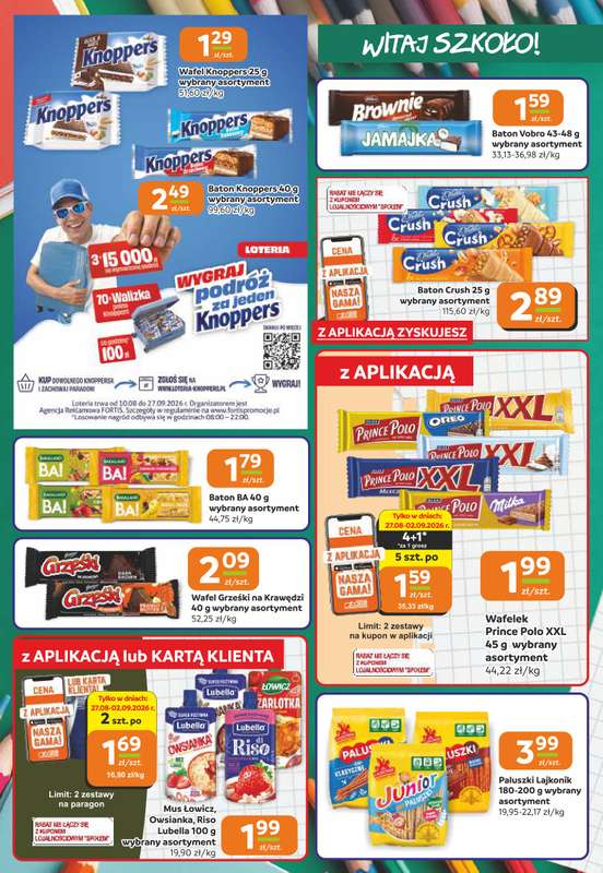 Społem Częstochowa - gazetka promocyjna Gazetka od czwartku 27.08 do wtorku 08.09 - strona 5