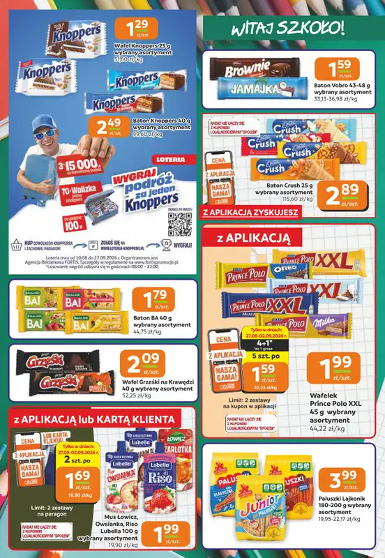 Społem Częstochowa - gazetka promocyjna Gazetka od czwartku 27.08 do wtorku 08.09 - strona 5