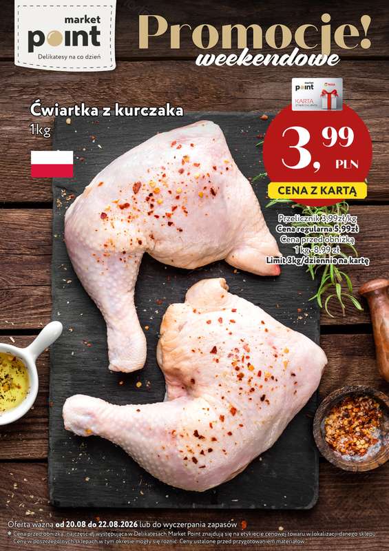 Market Point - gazetka promocyjna Promocje weekendowe od czwartku 20.08 do soboty 22.08 - strona 3