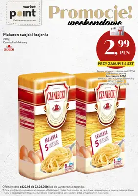 Market Point - gazetka promocyjna Promocje weekendowe od czwartku 20.08 do soboty 22.08 - strona 2