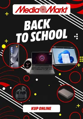 Media Markt - gazetka promocyjna Powrót do szkoły w MediaMarkt! od środy 19.08 do poniedziałku 31.08
