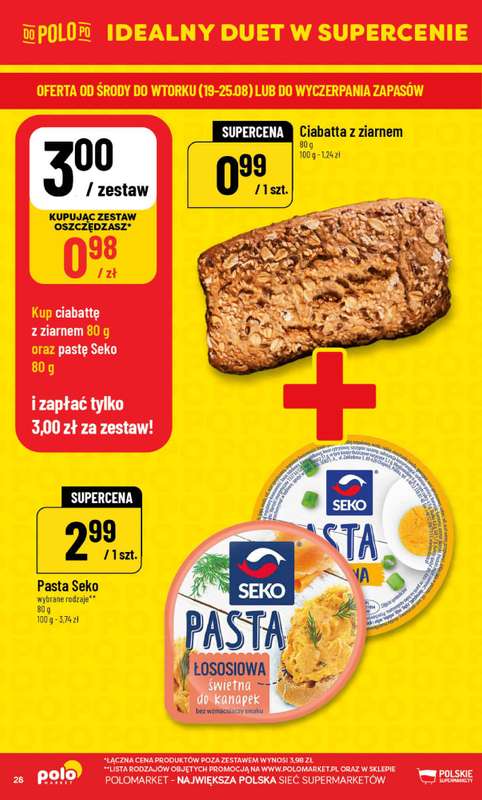 POLOmarket - gazetka promocyjna Gazetka od środy 19.08 do wtorku 25.08 - strona 28