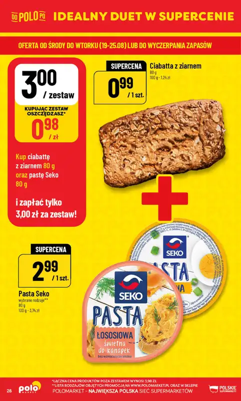 POLOmarket - gazetka promocyjna Gazetka od środy 19.08 do wtorku 25.08 - strona 28