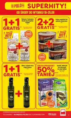 POLOmarket - gazetka promocyjna Gazetka od środy 19.08 do wtorku 25.08 - strona 5
