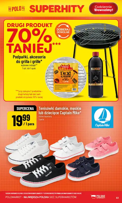 POLOmarket - gazetka promocyjna Gazetka od środy 19.08 do wtorku 25.08 - strona 63