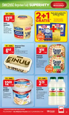 POLOmarket - gazetka promocyjna Gazetka od środy 19.08 do wtorku 25.08 - strona 21