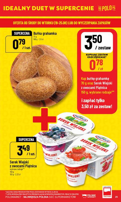 POLOmarket - gazetka promocyjna Gazetka od środy 19.08 do wtorku 25.08 - strona 29