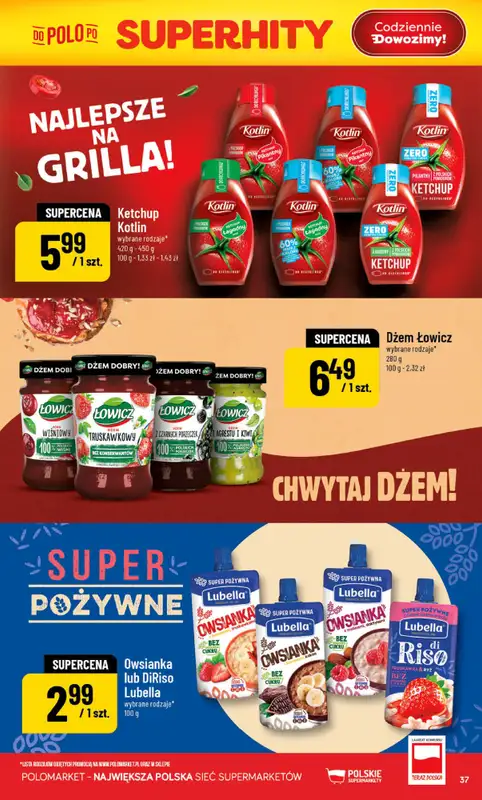 POLOmarket - gazetka promocyjna Gazetka od środy 19.08 do wtorku 25.08 - strona 37