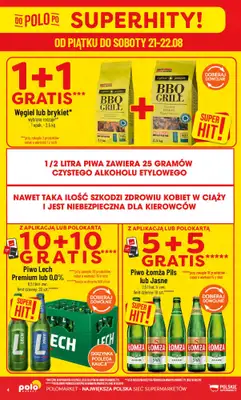 POLOmarket - gazetka promocyjna Gazetka od środy 19.08 do wtorku 25.08 - strona 4