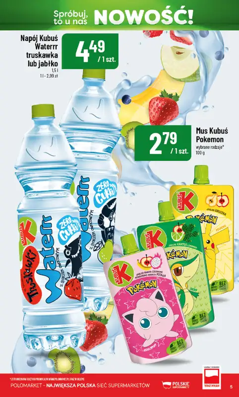 POLOmarket - gazetka promocyjna Katalog nowości! od środy 19.08 do soboty 19.09 - strona 5